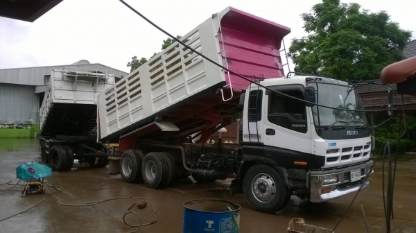 ขายรถพ่วง ดั้มแม่-ลูก ISUZU GIGA เครื่อง 6WF1 380 แรงม้า คัสซีสวยตลอดเส้น ยางเต็ม แอร์เย็น ลูก 3 คานแท้ ทะเบียนพร้อมโอน ราคาต่อรองได้ครับ ขายรถพ่วง ดั้มแม่-ลูก ISUZU GIGA เครื่อง 6WF1 380 แรงม้า คัสซีสวยตลอดเส้น ยางเต็ม แอร์เย็น ลูก 3 คานแท้ ทะเบียนพร้อมโอน ราคาต่อรองได้ครับ