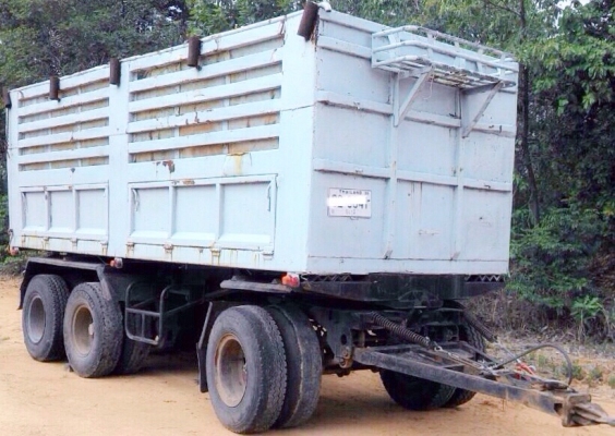 ISUZU ROCKY FXZ 210 วางเครื่อง 240 HP 6SD1 รถพ่วงแม่+ลูก แม่กระบะดั๊มพ์เหล็ก 12 ตันดั๊มพ์หน้าพระลานฝาข้างแผ่นเรียบ ลูกพ่วงดั๊มพ์ 3 คานยัดสภาพดีพร้อมบรรทุกหนักพร้อมใช้งานได้เลยครับ เครื่องยนต์ 240 แรงลงเล่มครบพร้อม ภายในเก๋งคอนโซลสวยครบ แอร์ พวงมาลัยเพาเวอ