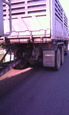 ขายดาวน์รถบรรทุก 22 ล้อพ่วงแม่ลูกดัมพ์ HINO MEGA 344 แรงม้าปี 2557 ลูกพ่วง 3 เพลา ขายดาวน์ 650000