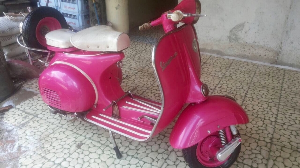 ขายถูกรถ Vespa อินเดียแท้ มีอินวอยพร้อมใช้งาน