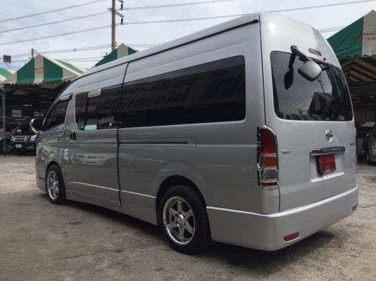 รถตู้ดีเซล2.5ปี10เกียMT แต่งวีไอพีเบาะสี่แถวโทร 0922726669 คุณตันหยงค่ะ