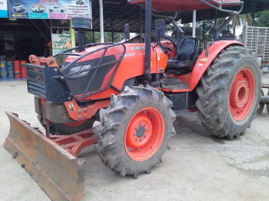 ขาย แทรกเตอร์ KUBOTA M9540 ถูกๆ สวยๆ ยางหลังขอบ32 "