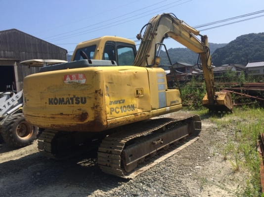 รถขุด Komatsu PC100N-6#1205 รถญี่ปุ่น สนใจโทร. 080-6565422 (หนิง)