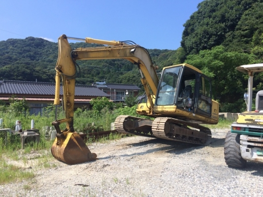 รถขุด Komatsu PC100N-6#1205 รถญี่ปุ่น สนใจโทร. 080-6565422 (หนิง)