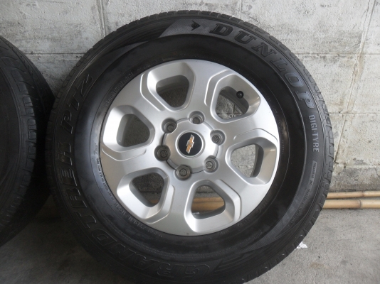 ล้อแม็ก 16นิ้ว 6รู เชฟ พร้อมยาง สวยๆ 4 ล้อ ราคา 6900 บาท