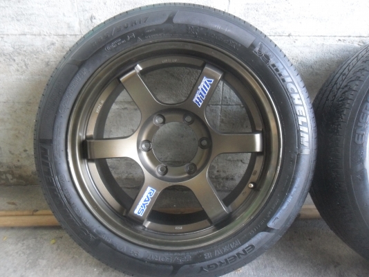 ล้อแม็ก 17นิ้ว 6รู TE37 พร้อมยาง สวยๆ 4 ล้อ ราคา 10900 บาท ล้อแม็ก 17นิ้ว 6รู TE37 พร้อมยาง สวยๆ 4 ล้อ ราคา 10900 บาท