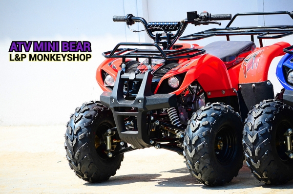 ลดราคาพิเศษ ❤ ｡◕‿◕｡**ATV mini  bear** เปลีนใหม่ ใส่เครือง 125cc แล้วตอนนี้ เอทีวี Lot ใหม่เข้ามาแล้ว  ลดราคาถูกมากๆๆ  มีของแถม!!!รับประกัน1ปี