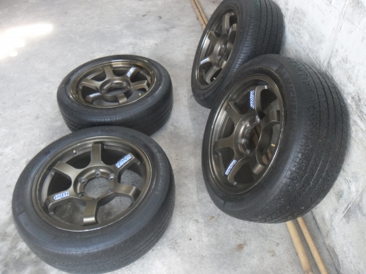 ล้อแม็ก 17นิ้ว 6รู TE37 พร้อมยาง สวยๆ 4 ล้อ ราคา 10900 บาท ล้อแม็ก 17นิ้ว 6รู TE37 พร้อมยาง สวยๆ 4 ล้อ ราคา 10900 บาท