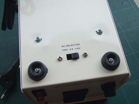 หม้อแปลงไฟจาก 220v ==> 100v /110v ขนาด 1,000w  ตัวที่ 2