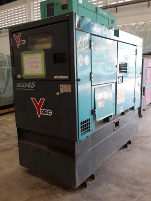 เครื่องปั่นไฟมือสอง Airman รุ่น SDG45S เก่านอก นำเข้าจากญี่ปุ่น