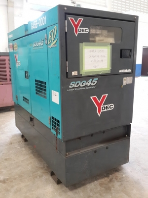 เครื่องปั่นไฟมือสอง Airman รุ่น SDG45S เก่านอก นำเข้าจากญี่ปุ่น