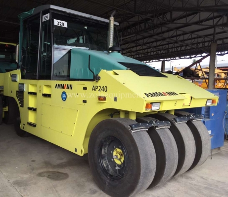 รถบด ปี 2012 (UNUSED) AMMANN AP240 8 Wheel Pneumatic Roller เอกสารพร้อม เครื่องจักรนำเข้าจากต่างประเทศ