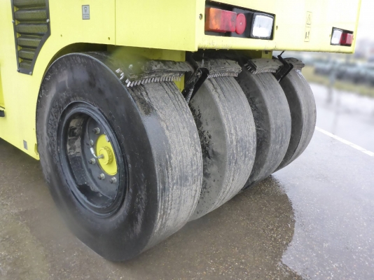 รถบด ปี 2012 (UNUSED) AMMANN AP240 8 Wheel Pneumatic Roller เอกสารพร้อม เครื่องจักรนำเข้าจากต่างประเทศ