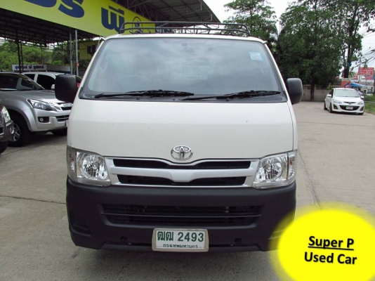 TOYOTA HIACE 2.5 D4D GL หลังคาเตี้ย MT ปี 2012