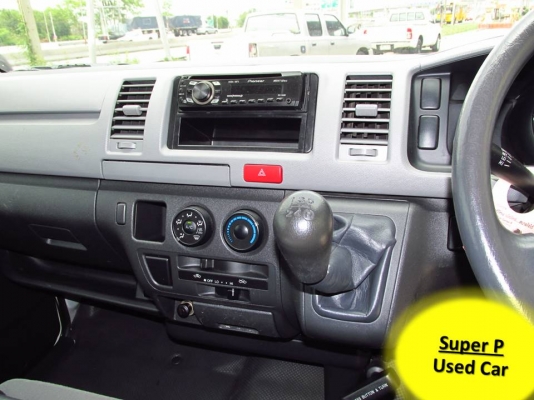 TOYOTA HIACE 2.5 D4D GL หลังคาเตี้ย MT ปี 2012