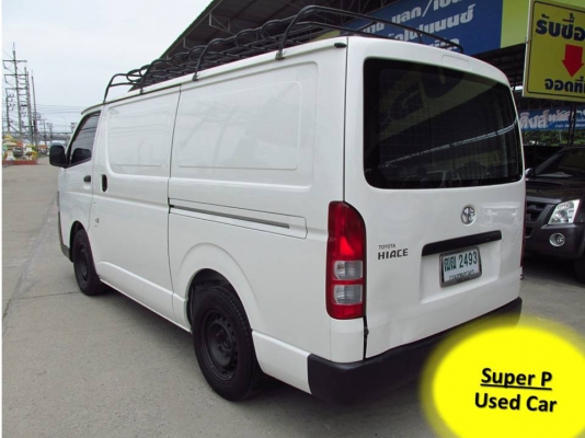 TOYOTA HIACE 2.5 D4D GL หลังคาเตี้ย MT ปี 2012