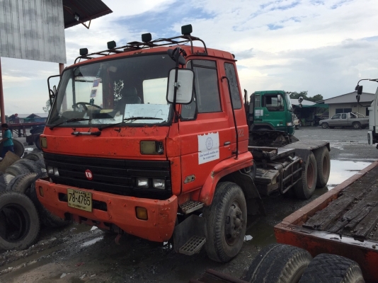 ขาย รถ 10 ล้อหัวลาก NISSAN UD CW430 เครื่อง PE6 สองเพลา รถพร้อมใช้งาน