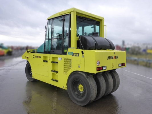 รถบด ปี 2013 (UNUSED) AMMANN AP240 8 Wheel Pneumatic Roller เอกสารพร้อม เครื่องจักรนำเข้าจากต่างประเทศ