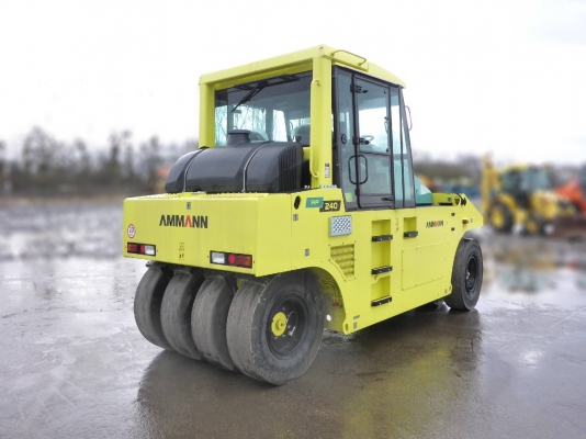 รถบด ปี 2013 (UNUSED) AMMANN AP240 8 Wheel Pneumatic Roller เอกสารพร้อม เครื่องจักรนำเข้าจากต่างประเทศ