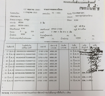 ขาย รถ 6 ล้อหัวลาก HINO เครื่อง 8 สูบ 315 แรงม้า เจ้าของขายเอง ขาย รถ 6 ล้อหัวลาก HINO เครื่อง 8 สูบ 315 แรงม้า เจ้าของขายเอง