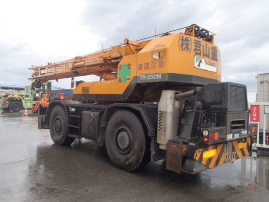 รายละเอียด รถเครน TADANO รุ่น TR250M-5 #FB308 เก่านอก ไม่เคยใช้งานในไทย