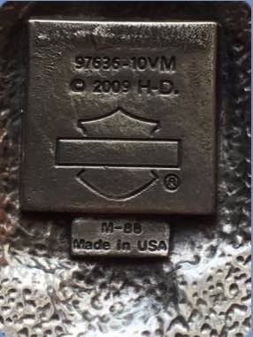 หัวเข็มขัด Harley-Davidson ของแท้