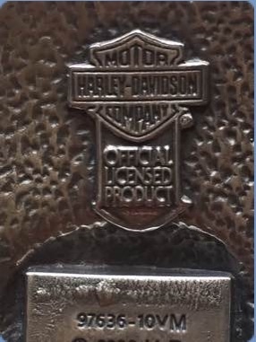 หัวเข็มขัด Harley-Davidson ของแท้