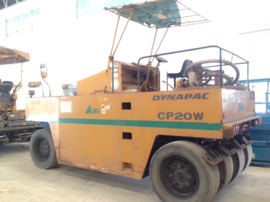 รถบด 7 ล้อยาง Dynapace CP20W สต็อกเรา สนใจโทร. 080-6565422 (หนิง)