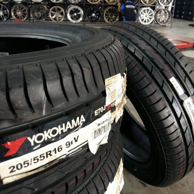ขายยาง YOKOHAMA db decibel E70 205/55R16