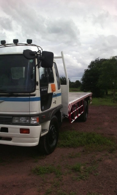 HINOไฮเท็ค 195แรง ยาว 5.8 ม.ยางดีทั้งหมด6เส้น เครื่องดี ครัทซีสวย ขาย 485,000 บาท ศุภากร 081-1903107 , 081-4252943)