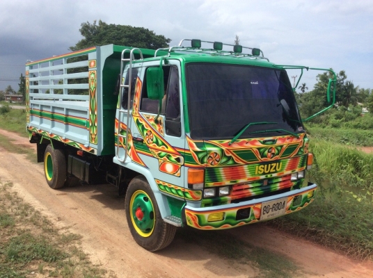 6ล้อ ISUZU ROCKY ดั๊ม เครื่อง 175 แรง เบรคจิ๊ฟฟี่ พวงมาลัยพาว์เวอร์ ช่วงล่างใหญ่ หัวดี เครื่องดี ครัทซีสวย ยางใหญ่  ช่วงล้อ 3.8 ม. รถสวยพร้อมใช้งาน ขาย 630,000 บาท( ศุภากร 081- 1903107 ,081-4252943)