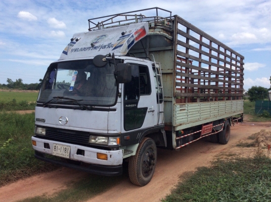 HINO 6ล้อFFแท้ ยาว7.2ม. เครื่องดี ครัทซีสวย รถไม่ผุ คานท้าย ZM10น็อต รถสวยพร้อมใช้งาน ขาย600,000บาท (ศุภากร081-1903107, 081-4252943)