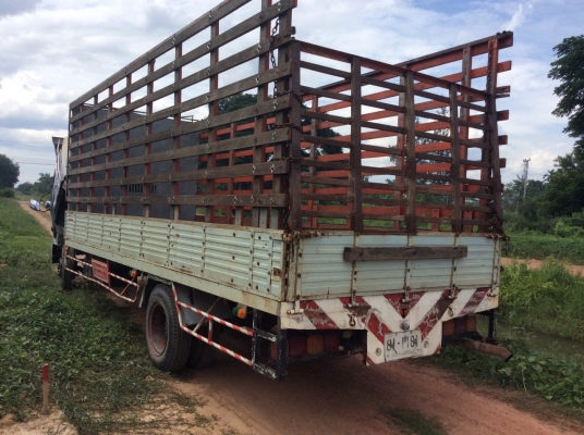 HINO 6ล้อFFแท้ ยาว7.2ม. เครื่องดี ครัทซีสวย รถไม่ผุ คานท้าย ZM10น็อต รถสวยพร้อมใช้งาน ขาย600,000บาท (ศุภากร081-1903107, 081-4252943)