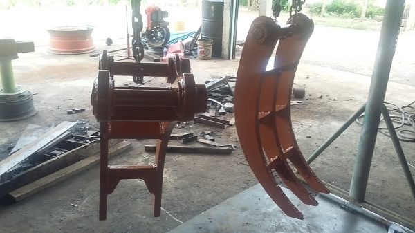 หัว คีบไม้ แมคโฮทุกรุ่น