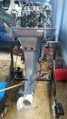 เครื่องเรือ YAMAHA 140HP สภาพใหม่เลยครับ นำเข้าสดๆ ซิงๆ ยังไม่โดน..ใช้งานในไทย
