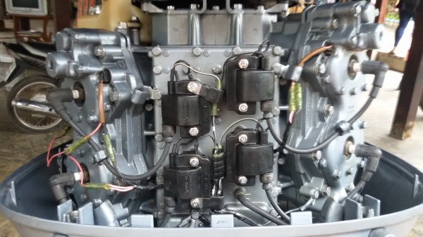 เครื่องเรือ YAMAHA 140HP สภาพใหม่เลยครับ นำเข้าสดๆ ซิงๆ ยังไม่โดน..ใช้งานในไทย