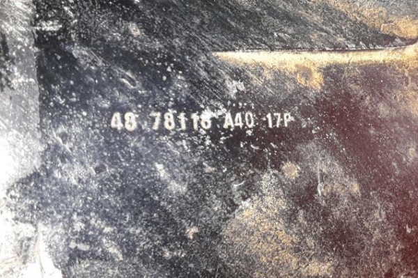 ขายใบจักร mercury 150-200hp dia.14.5 in. 17 p RH