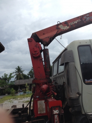 ขายรถบรรทุก 6 ล้อดัมพ์ HINO FF หน้ากากทอง ใส่หัวไฮเทค เครื่อง EH700 168 แรงม้า ราคา 550000