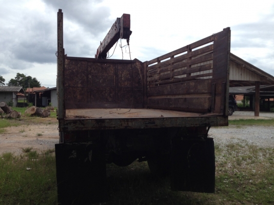 ขายรถบรรทุก 6 ล้อดัมพ์ HINO FF หน้ากากทอง ใส่หัวไฮเทค เครื่อง EH700 168 แรงม้า ราคา 550000