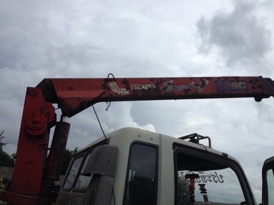 ขายรถบรรทุก 6 ล้อดัมพ์ HINO FF หน้ากากทอง ใส่หัวไฮเทค เครื่อง EH700 168 แรงม้า ราคา 550000