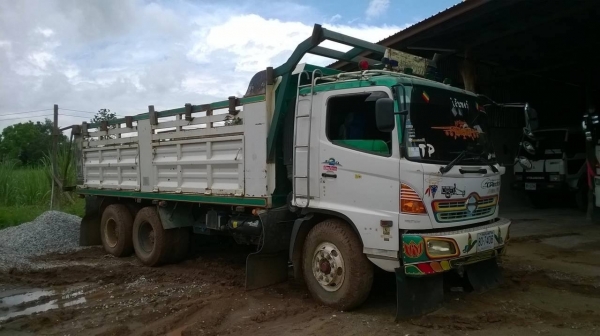 ขายรถพ่วง HINO MEGA 260 แรงม้า ดั้มแม่-ลูก 3 คาน อู่ PANUS คัสซีสวยตลอดเส้น เครื่องเดิมแน่นๆ ไม่ไอ เกียร์เดิม ช่วงล่างแน่น ทะเบียนพร้อมโอนครับ