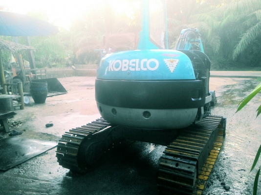 ขายรถแบคโฮ KOBELCO SK30UR เปลี่ยนโซ่ใหม่ทั้งคู่ ราคา 350000