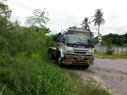 ขายรถบรรทุก 10 ล้อพื้นเรียบ ISUZU DECA 270 แรงม้าปี 2549 พื้นเรียบ มีระบบลากพ่วง ราคา 1600000
