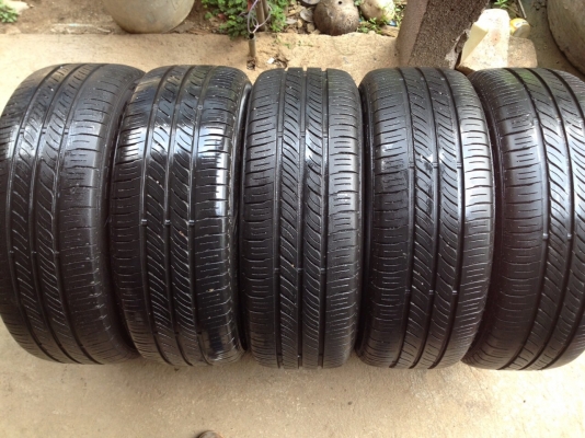 ยางDUNLOP 205 55R16ปี2014สวยดอกเยอะ5เส้น