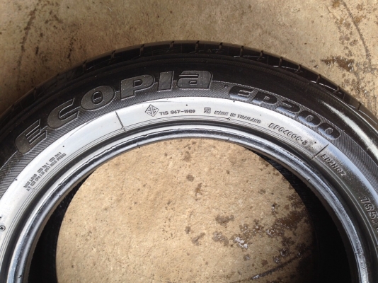 ยางบริดจสโตน185 60R15ปี2014สวยถูกดอกตรึม ยางบริดจสโตน185 60R15ปี2014สวยถูกดอกตรึม