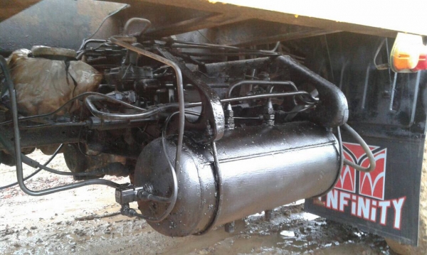 ขายเทรนเลอรFN516MAเพลาเดี่ยวหางแขงไอบีมใหญ่หน้า8นิ้ว