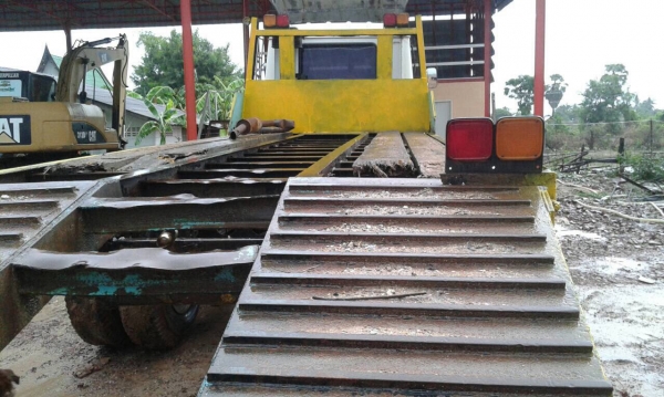 ขายเทรนเลอรFN516MAเพลาเดี่ยวหางแขงไอบีมใหญ่หน้า8นิ้ว