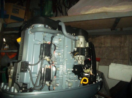 เครื่อง yamaha 115hp fourstroke fuelinjection เก่าญี่ปุ่น