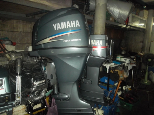 เครื่อง yamaha 115hp fourstroke fuelinjection เก่าญี่ปุ่น