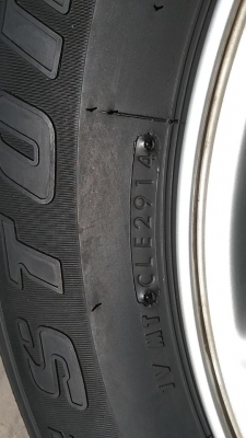 ล้อ isuzu ตัวยกสูง ยาง bridgestone 245 70 16 ดอกเต็ม ปียาง2914